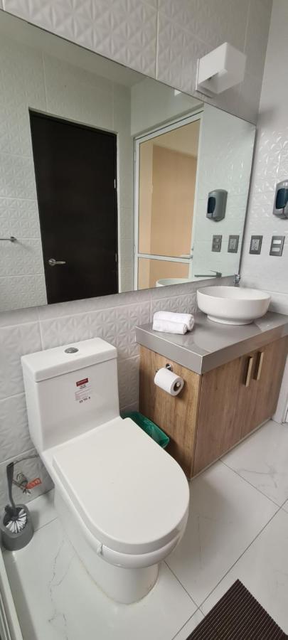Moderno Depa Con Terraza Y Vista Extraordinaria Apartman Manzanillo Kültér fotó