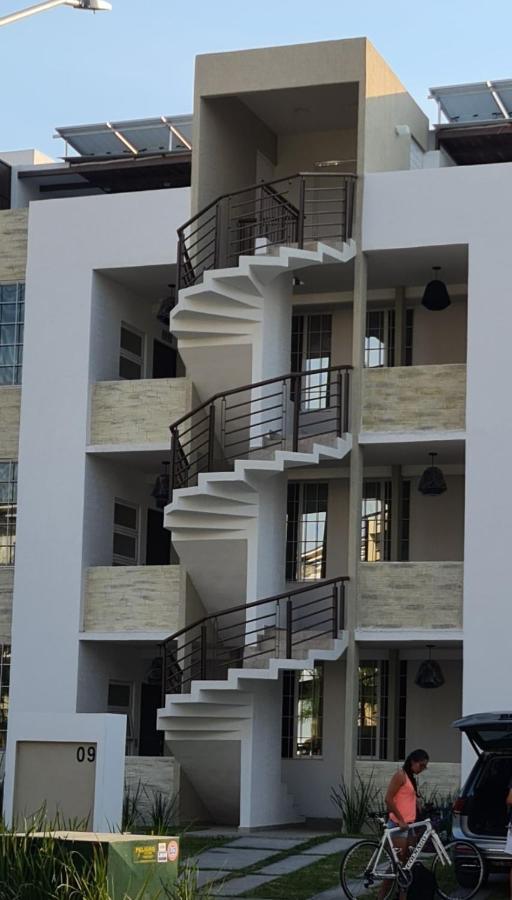 Moderno Depa Con Terraza Y Vista Extraordinaria Apartman Manzanillo Kültér fotó